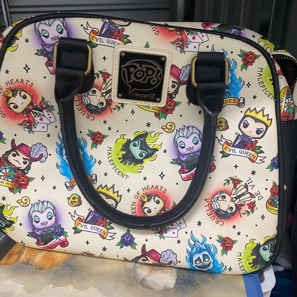 Loungefly Funko Pop Villians crossbody and matching wallet. - Picture 3 of 4